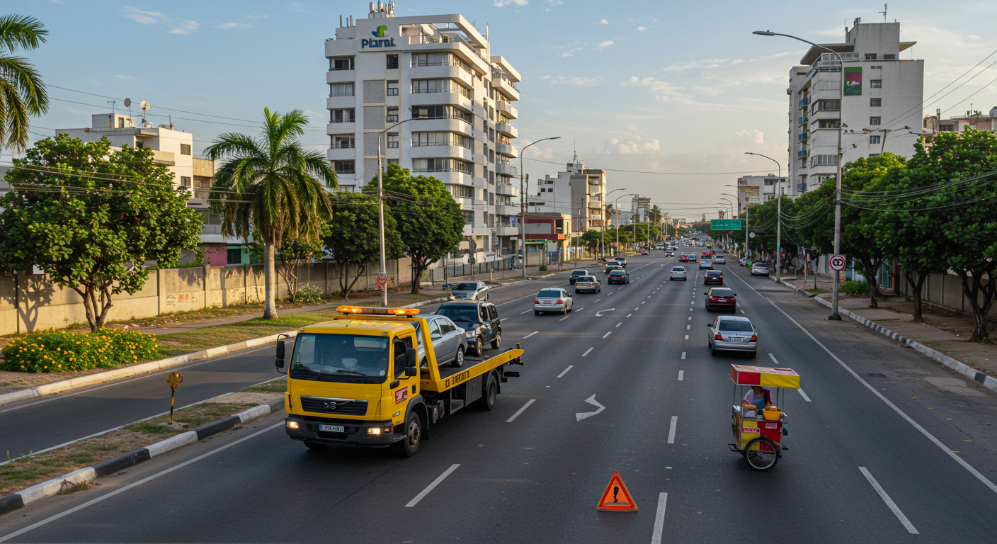 Grúa Cerca Avenida Kennedy