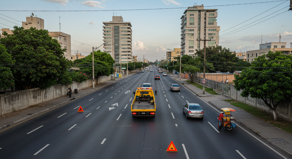 Grúa Cerca Avenida Kennedy