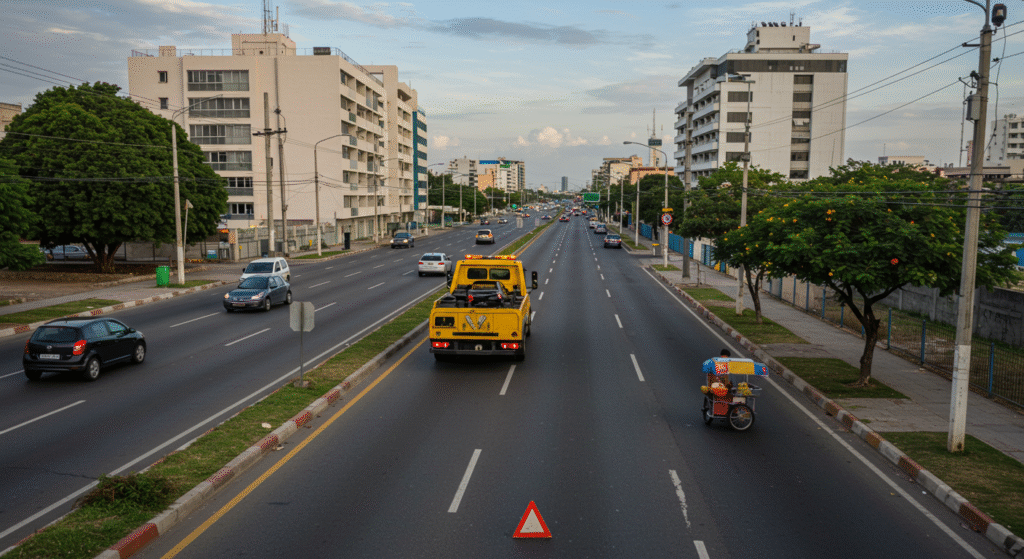 Grúa Cerca Avenida Kennedy